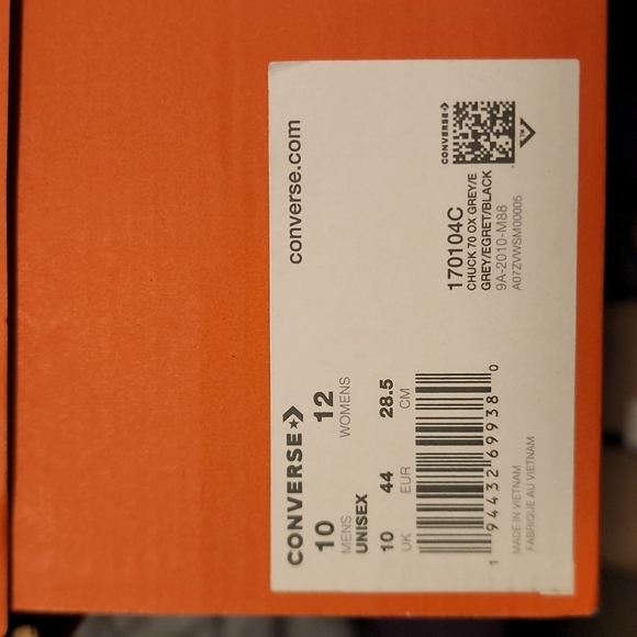 Converse chuck Low Top size 11 - Picture 3 of 3